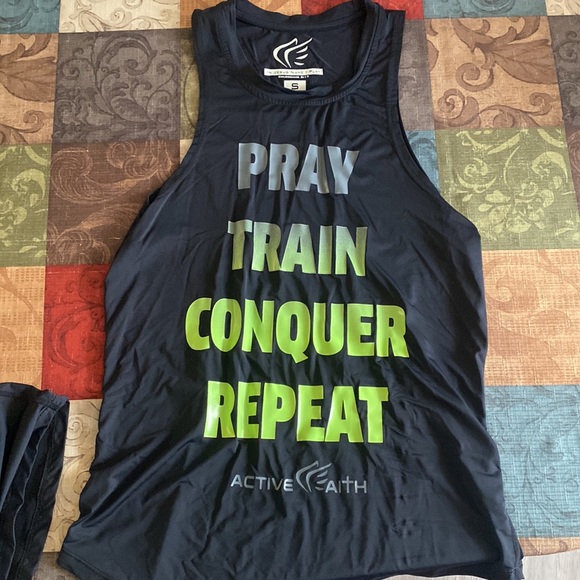 Active Faith shirts, hoodie, and cutoffs - Picture 11 of 14